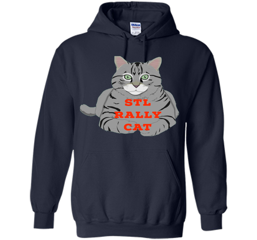 St. Louis Rally Cat T-Shirt t-shirt Navy