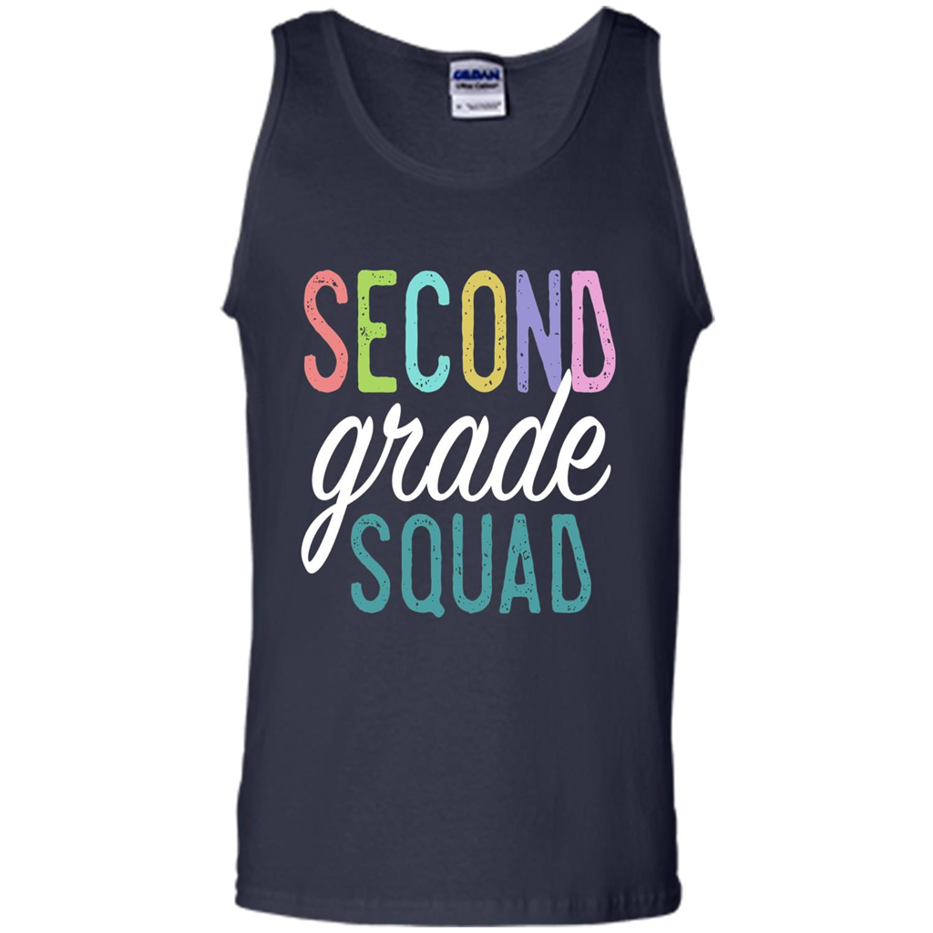 Second Grade Squad T-shirt Back to School T-shirt Navy