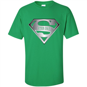 Fathers Day T-shirt Super Step Dad