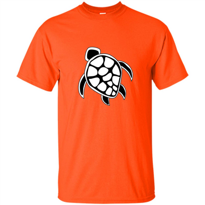 Save the Sea Turtles T-shirt Orange
