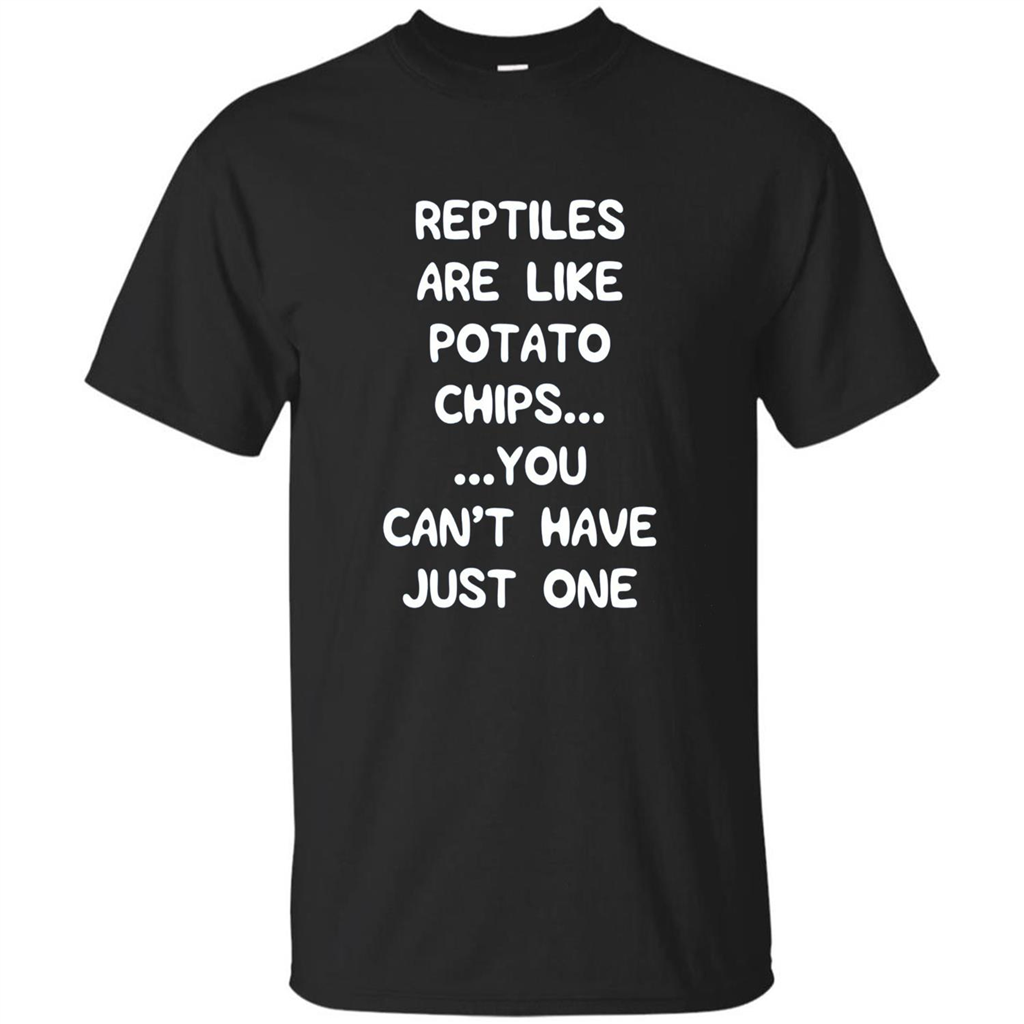 Reptile Funny Shirt Reptile Accessory T-shirt Black