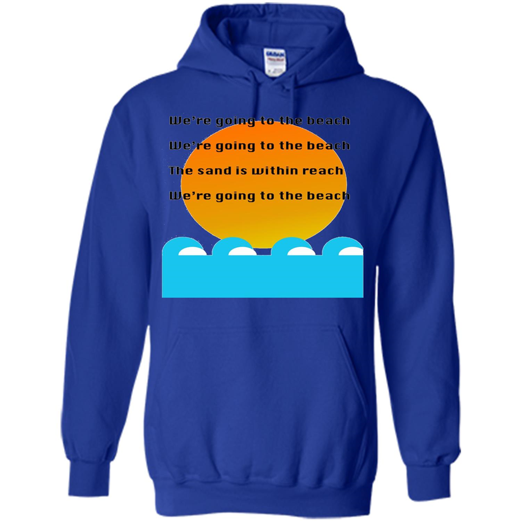 Summer T-shirt We're Going To The Beach T-shirt Royal