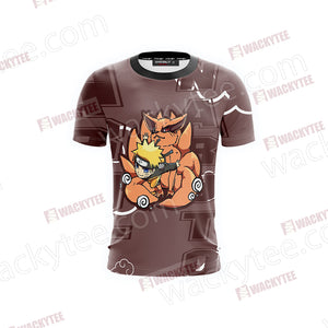 Naruto Kurama Unisex 3D T-shirt