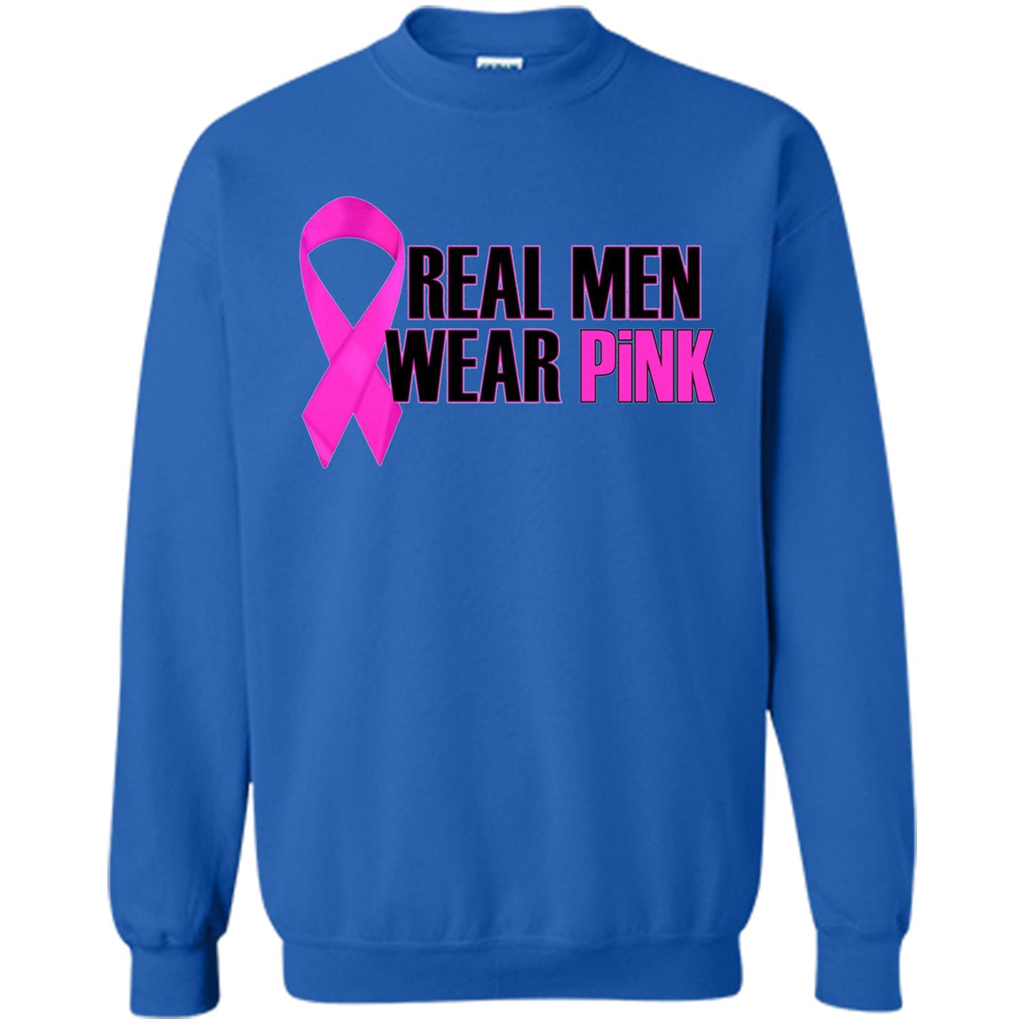 Breast Cancer Awareness T-shirt Real Men Wear Pink