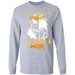 Movie T-shirt You Want A Fight I_Ñéll Bring A War