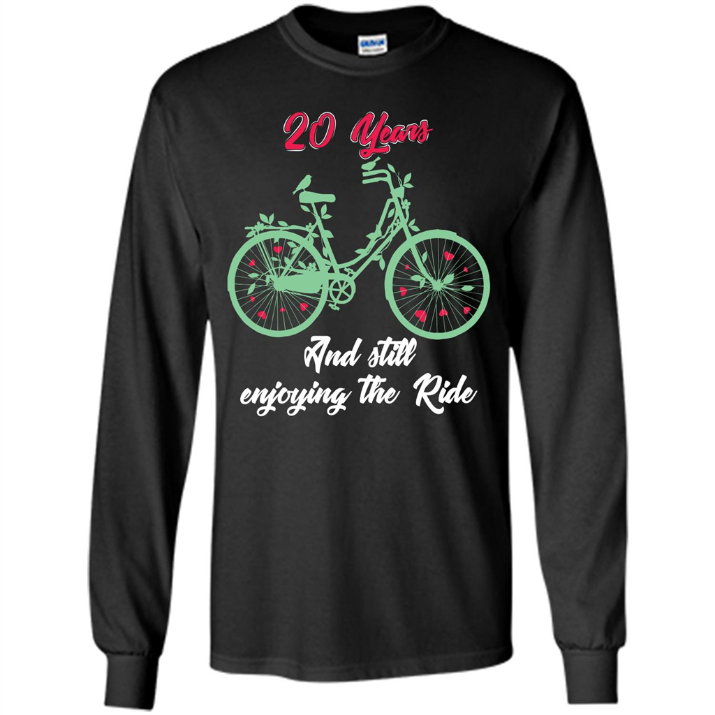 Anniversary T-shirt 20 Years And Still Enjoying The Ride Black