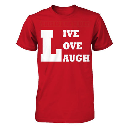 This Is A New Day - Live Love Laugh Gildan - Short Sleeve Tee Red