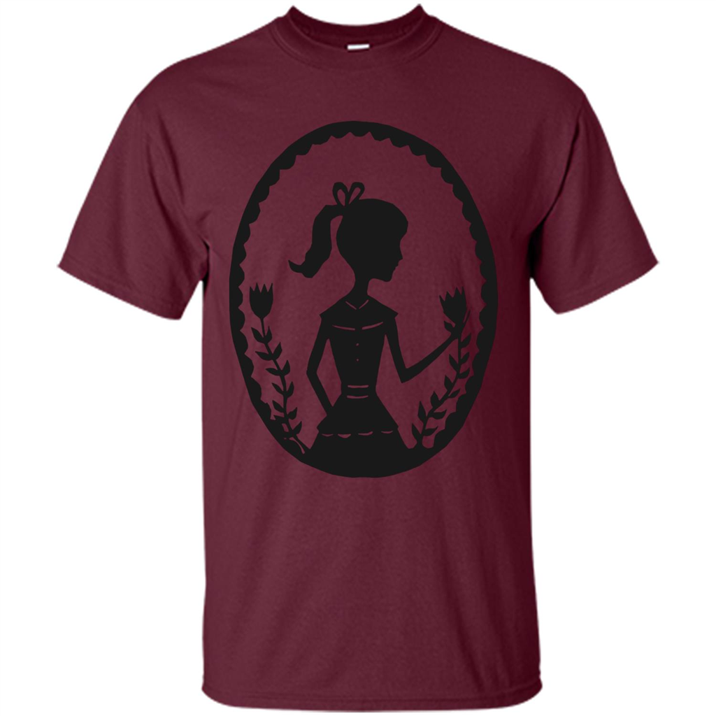 Pony Tail T-Shirt Maroon