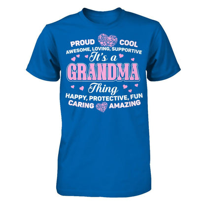 Itäó»s A Grandma Thing Gildan - Short Sleeve Tee Royal