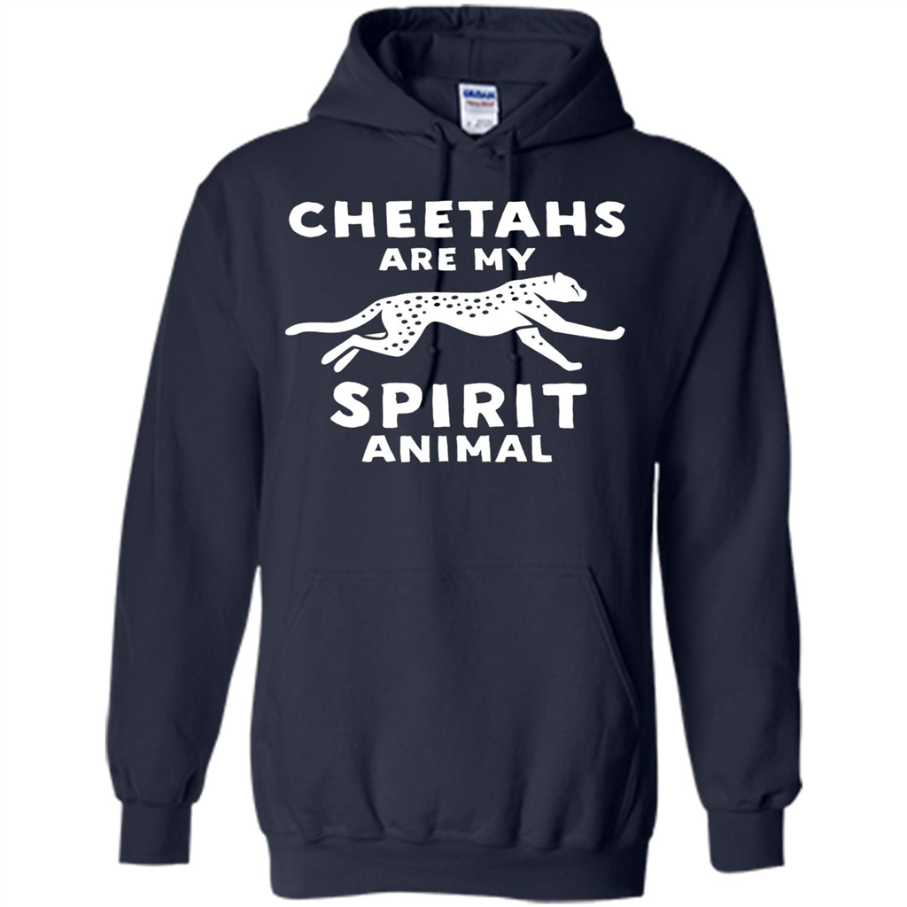 Cheetahs Are My Spirit Animal T-shirt Navy