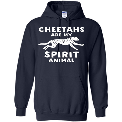 Cheetahs Are My Spirit Animal T-shirt Navy