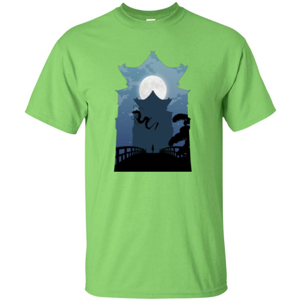 Chinese Dragon T-shirt Lime