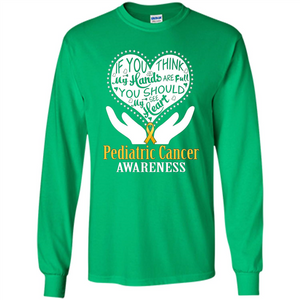 Pediatric Cancer T-shirt Raise Awareness