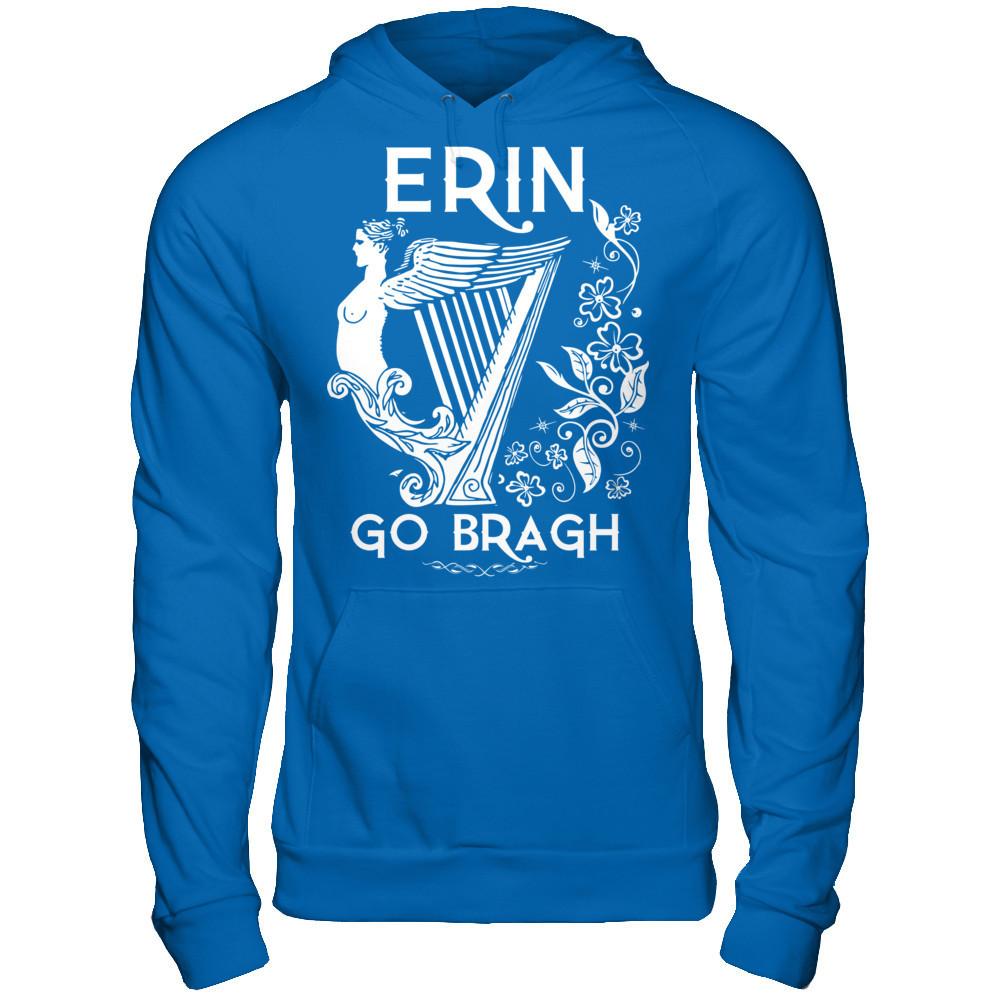 Erin Go Bragh T-shirt Gildan - Pullover Hoodie Royal
