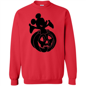Mickey Mouse Halloween Pumpkin T-shirt