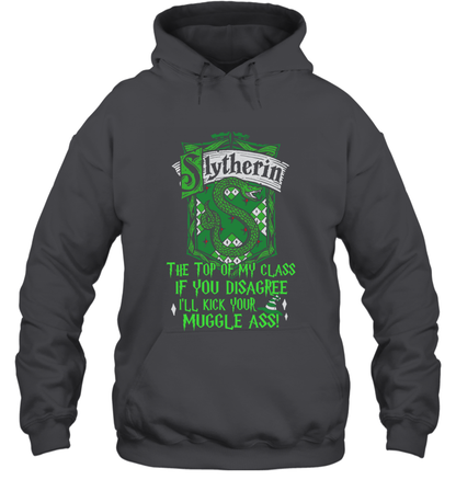 Harry Potter Quotes Slytherin Hoodie Hoodie Dark Heather