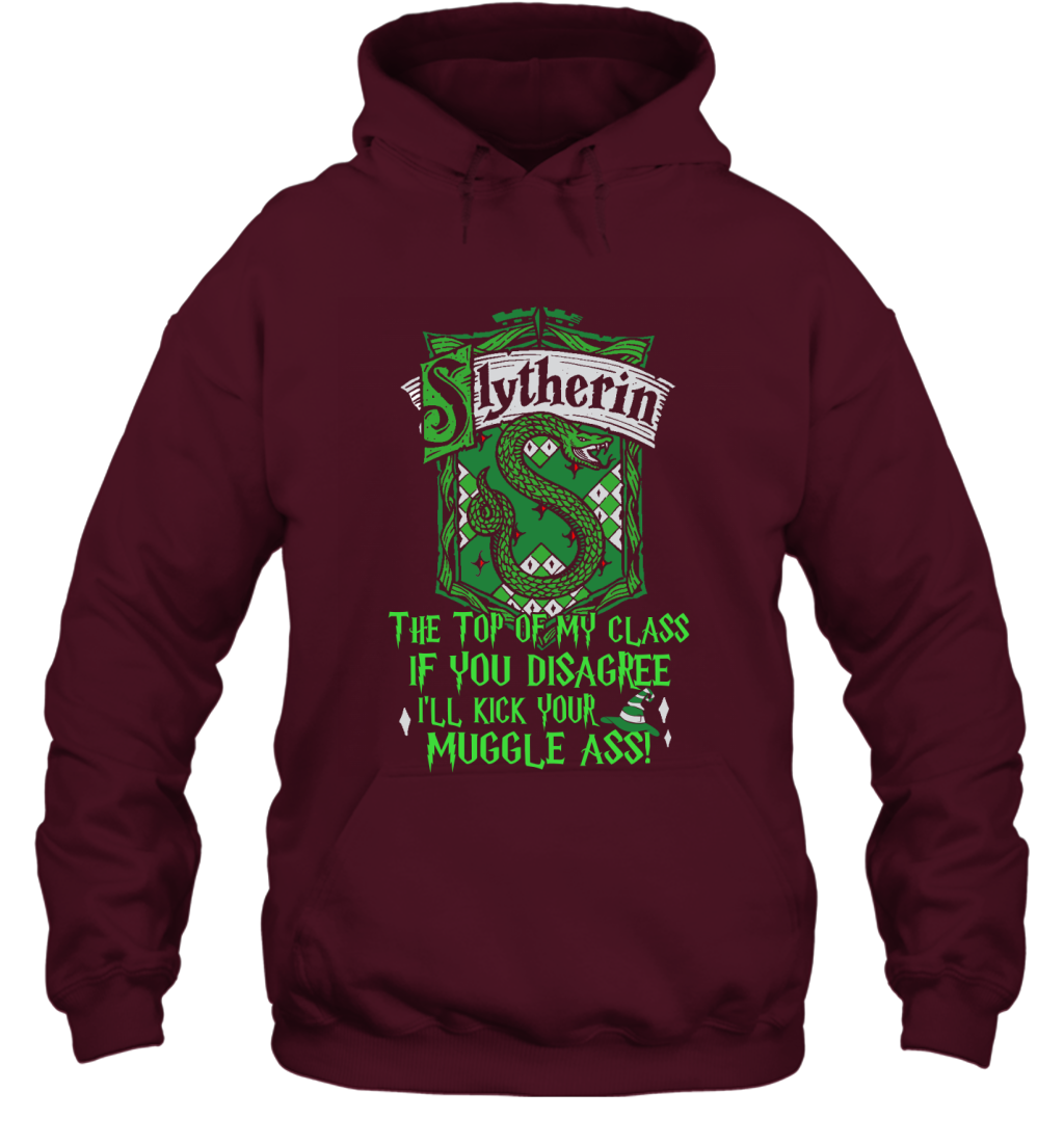 Harry Potter Quotes Slytherin Hoodie Hoodie Maroon