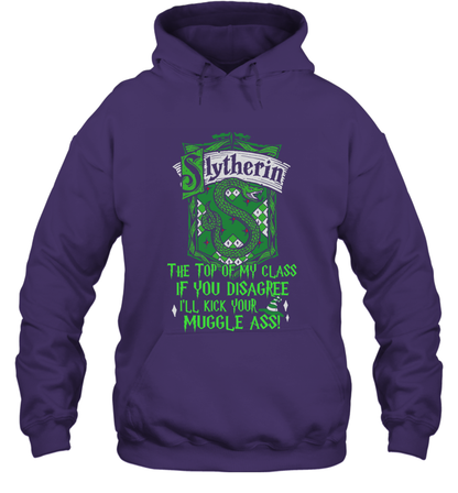 Harry Potter Quotes Slytherin Hoodie Hoodie Purple