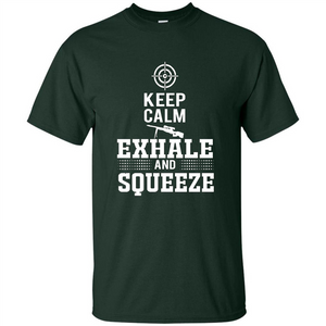 Keep Calm - Exhale and Squeeze T-shirt