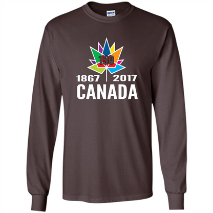 CANADA T-shirts Canada 150 Years Dark Chocolate