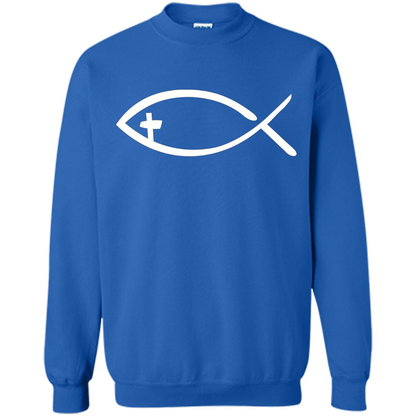 Christian T-shirt Jesus fish T-shirt