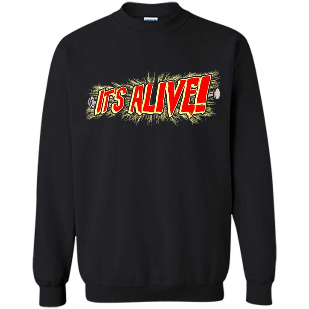 It's Alive Frankenstein T-shirt Black