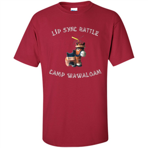 Lip Sync Camp T-shirt Camp Wawaloam