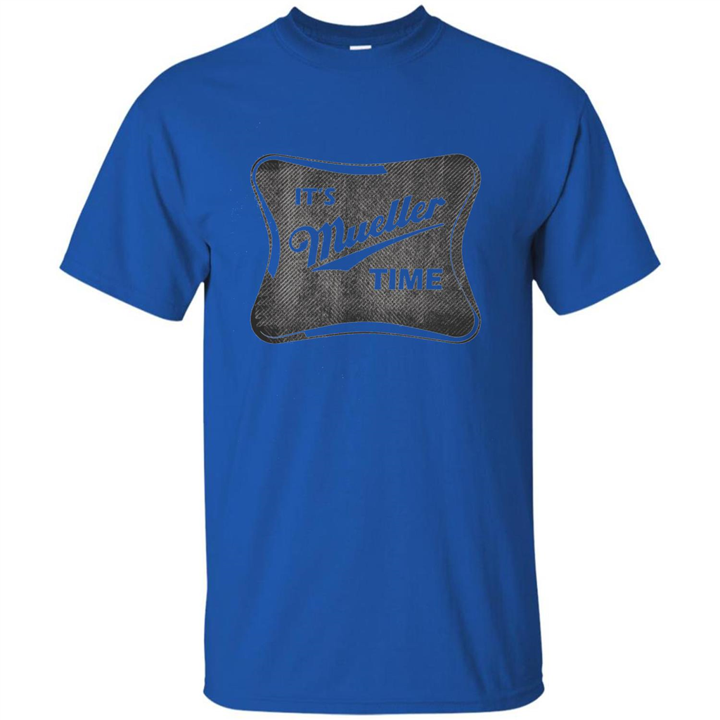 It's Mueller Time Distressed T-Shirt Royal
