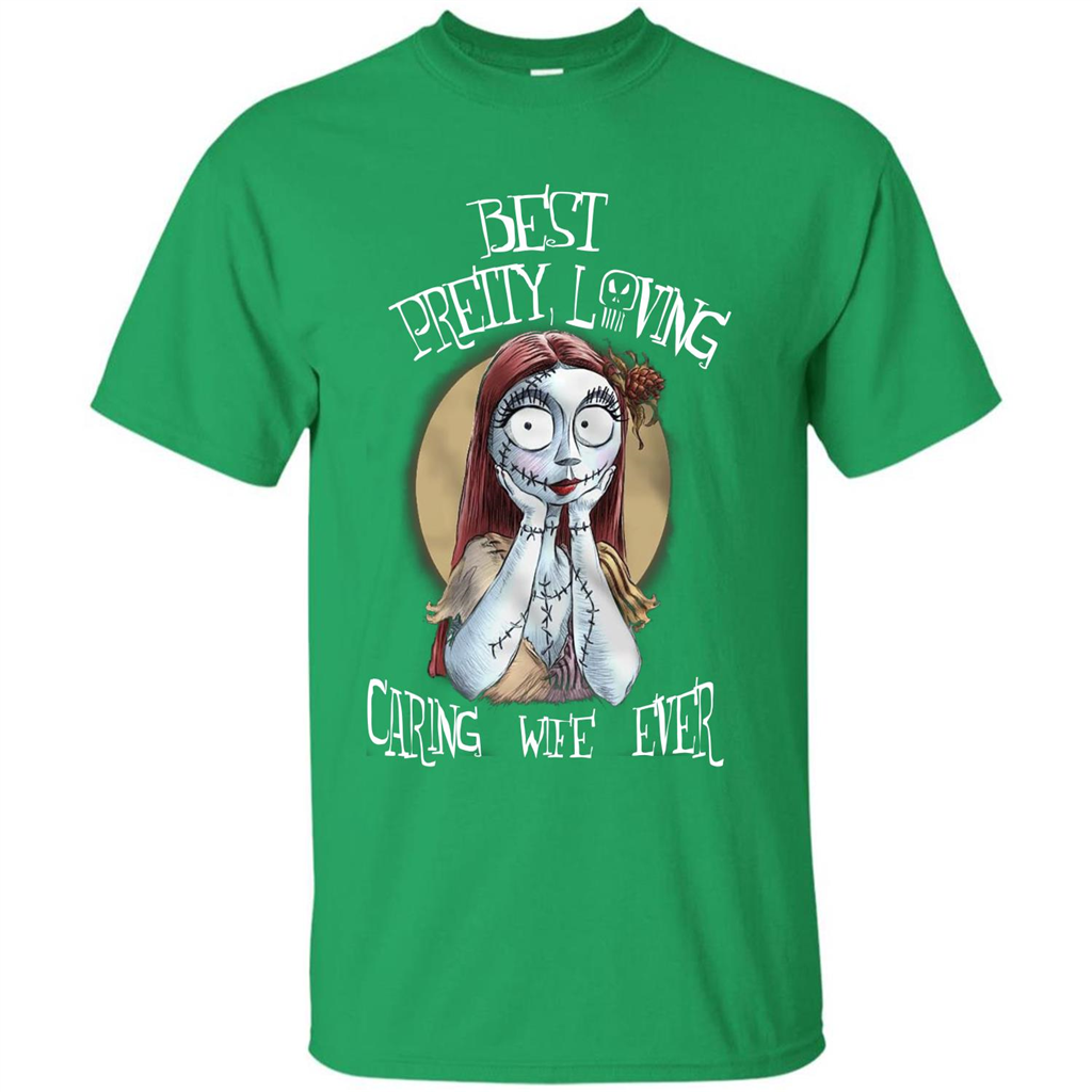 Halloween T-shirt Best Pretty Loving Caring Wife Ever T-shirt Irish Green