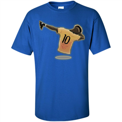 Dabbing Soccer T-shirt Royal