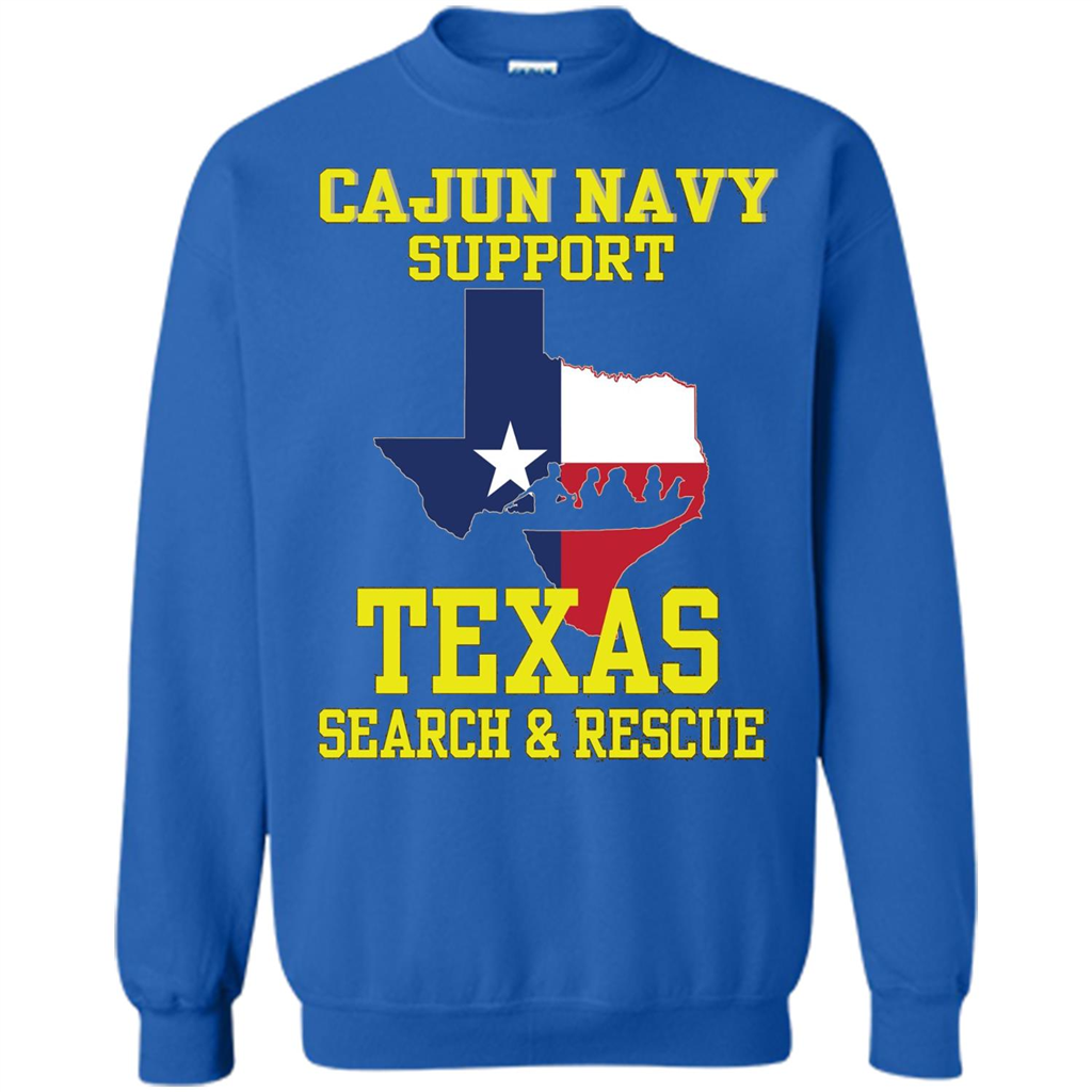 Cajun Navy Support Texas Search And Rescue T-shirt Royal