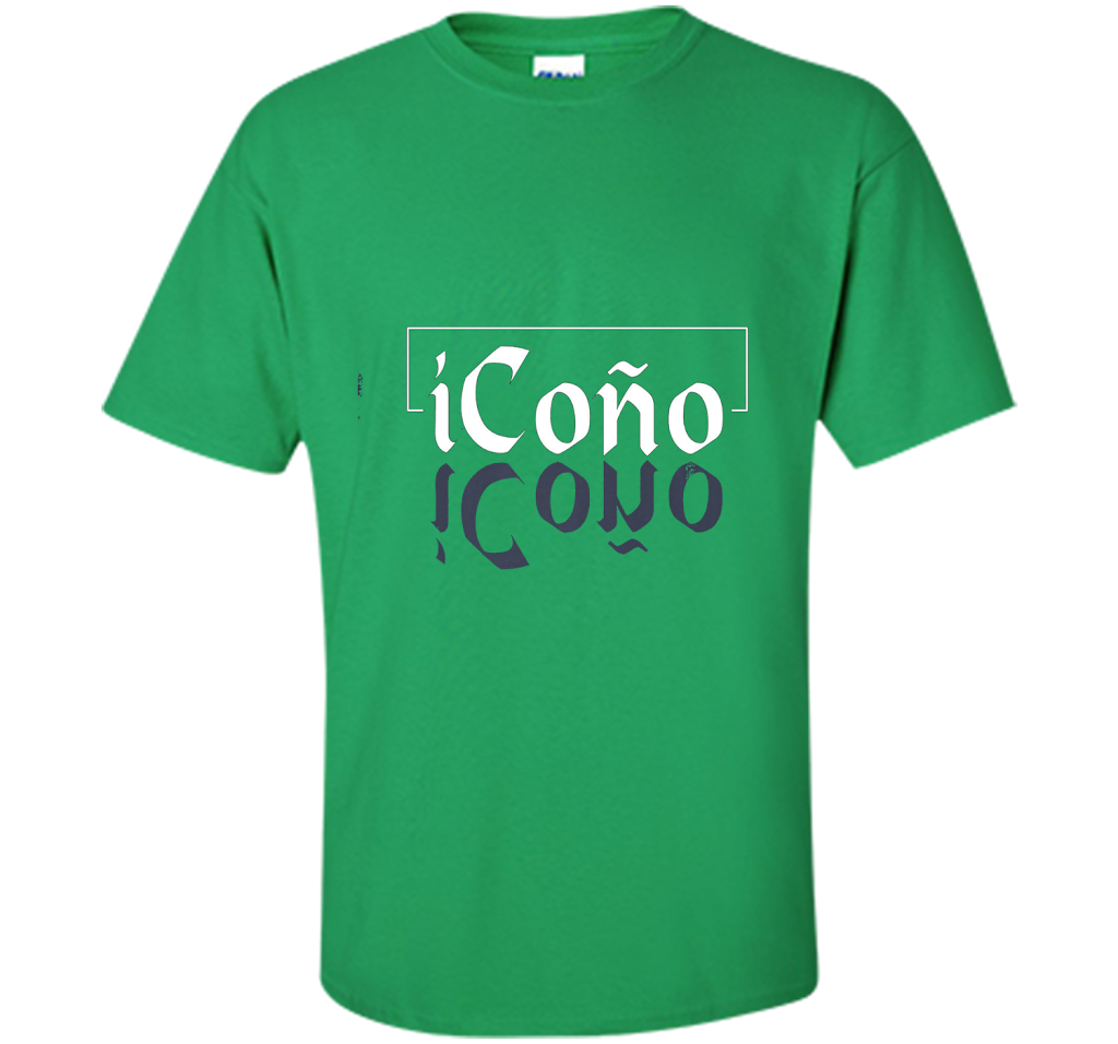 iCono Spanish T-Shirt Bilingual Puerto Rico PremiumTee shirt Irish Green