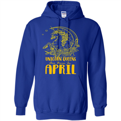 April Unicorn T-shirt Unicorn Queens Are Born In April Royal