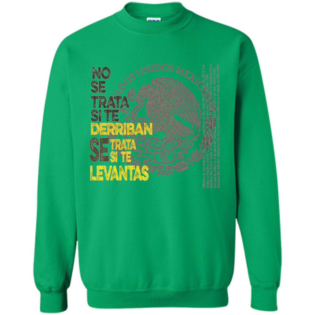 Mexican Pride With A Positive Message T-Shirt Irish Green