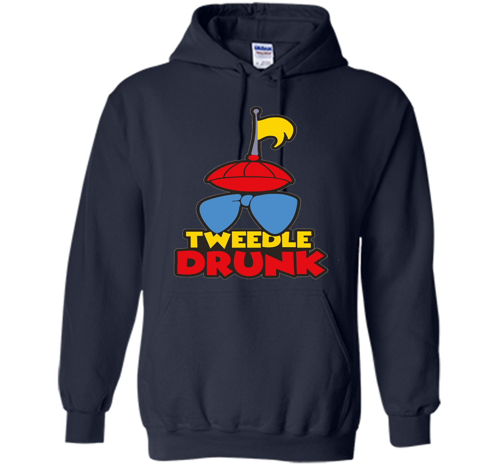 Drunk T-shirt Tweedle Drunk T-Shirt