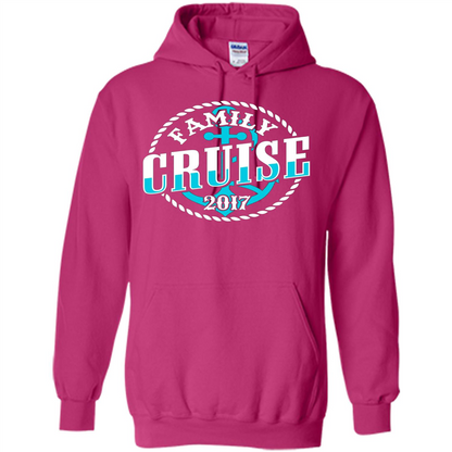 Family Cruise 2017 T-shirt Summer Vacation T-shirt Heliconia