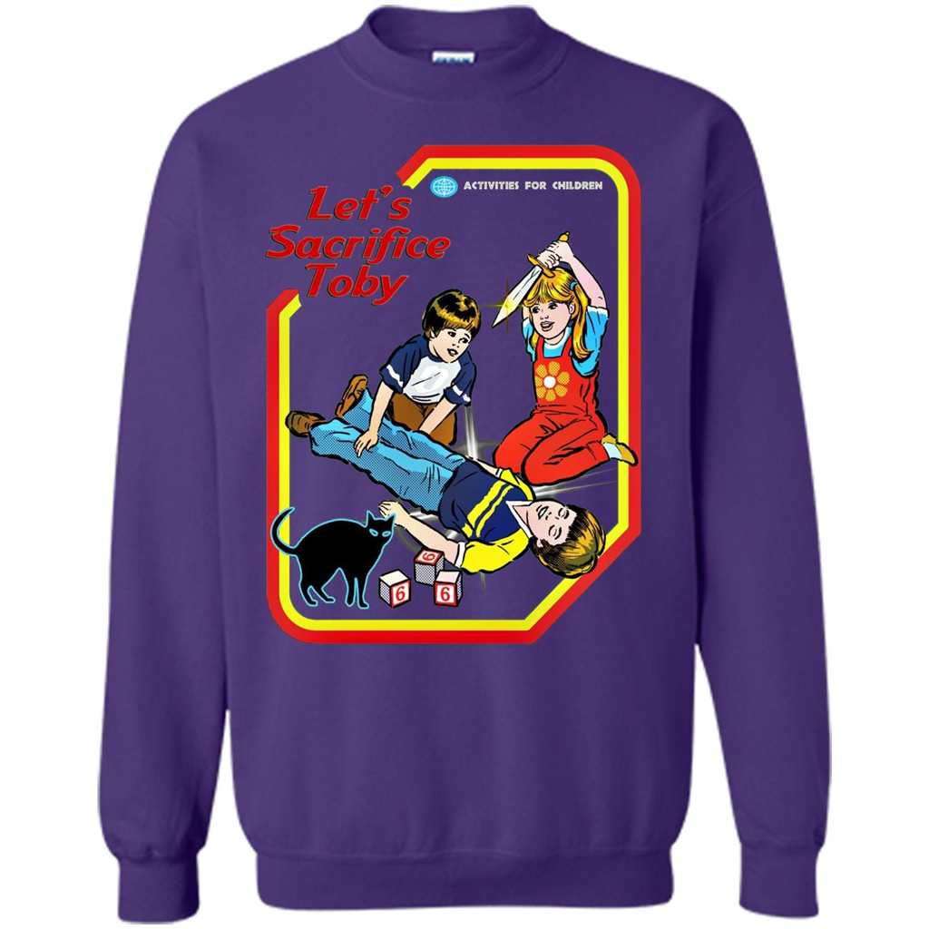 Let's Sacrifice Toby T-shirtt Purple