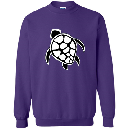 Save the Sea Turtles T-shirt Purple