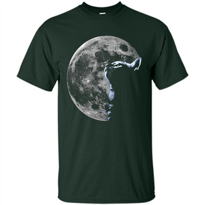 Cat Lover T-shirt Cat And Moon