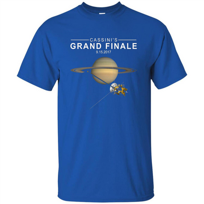 Cassini Grand Finale Space T-shirt Royal