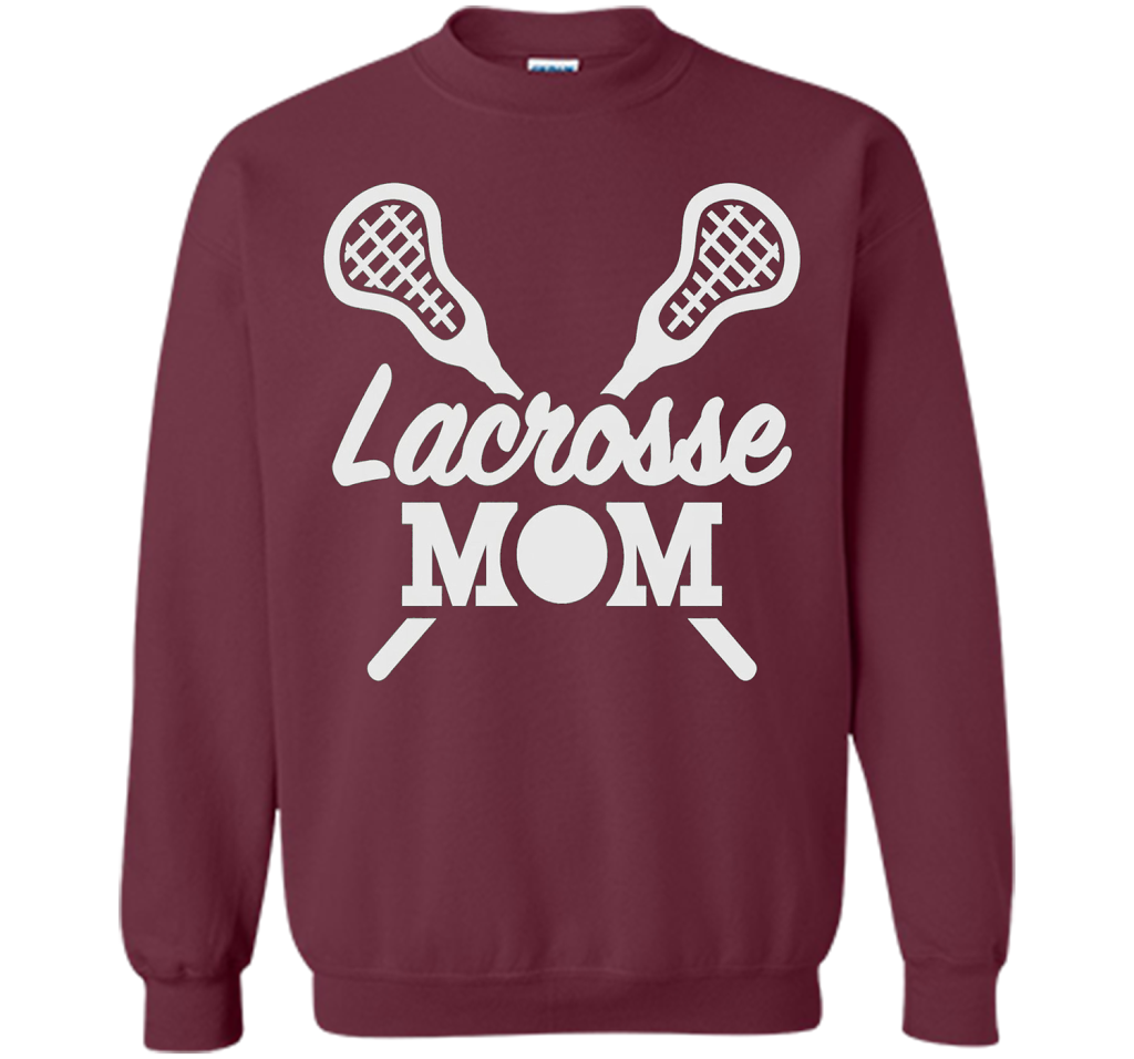 Lacrosse Mom T Shirt cool shirt Maroon
