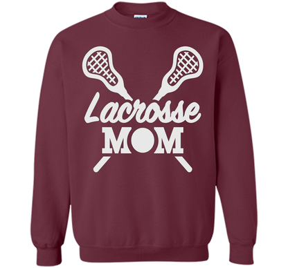 Lacrosse Mom T Shirt cool shirt Maroon