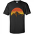 Mountain And Fall Sun T-shirt