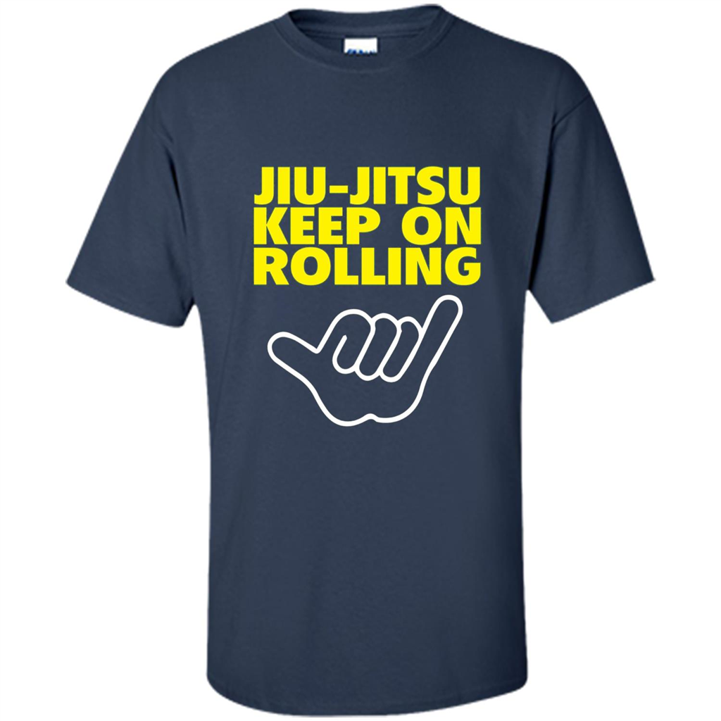 JIU JITSU KEEP ON ROLLING T-SHIRT Navy