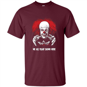 Red Balloon We All Float Down Here T-shirt Horror Halloween T-shirt