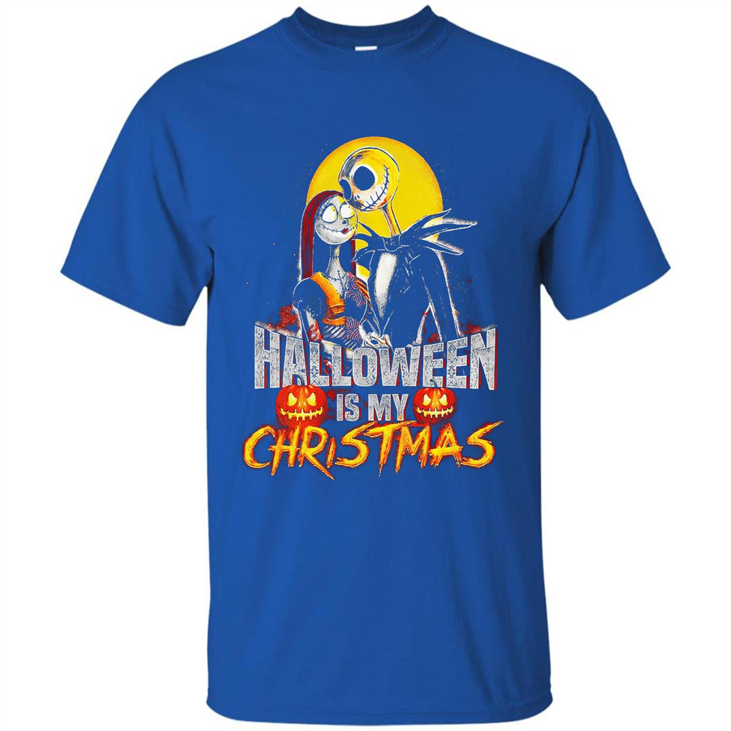 Halloween Is My Chirstmas T-shirt Royal