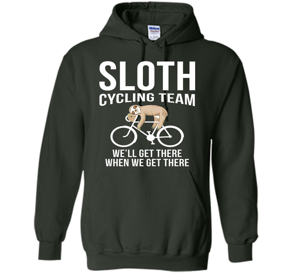 Sloth Cycling Team T-shirt Forest Green