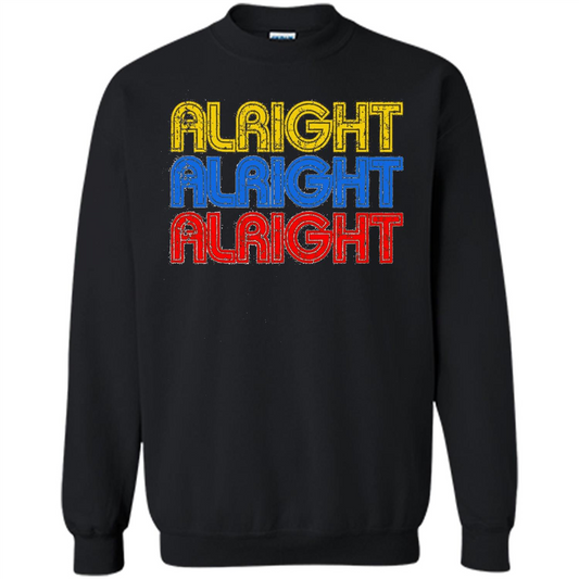 Alright Alright Alright T-shirt Black