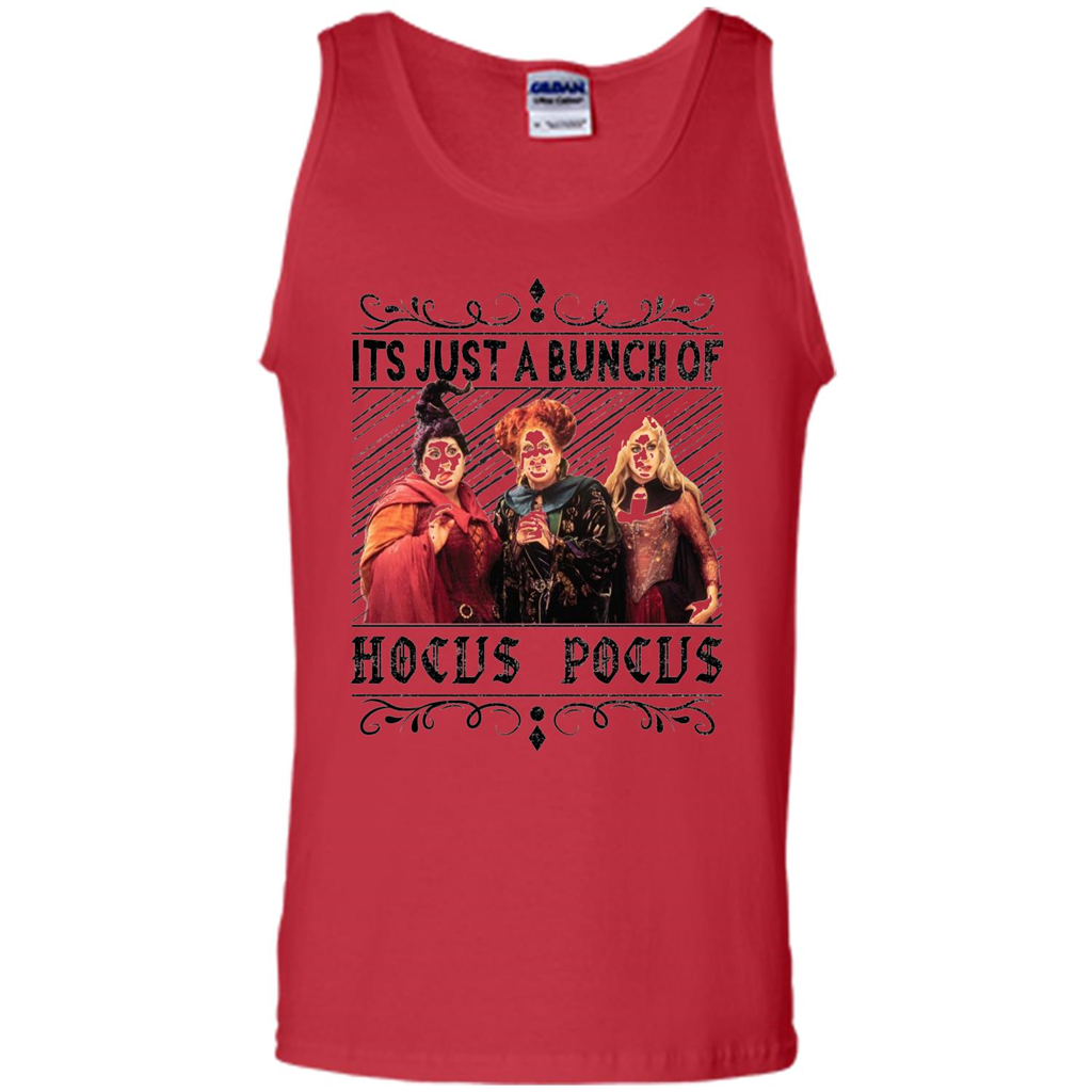 It'S Just A Bunch Of Hocus Pocus Halloween T-shirt Red