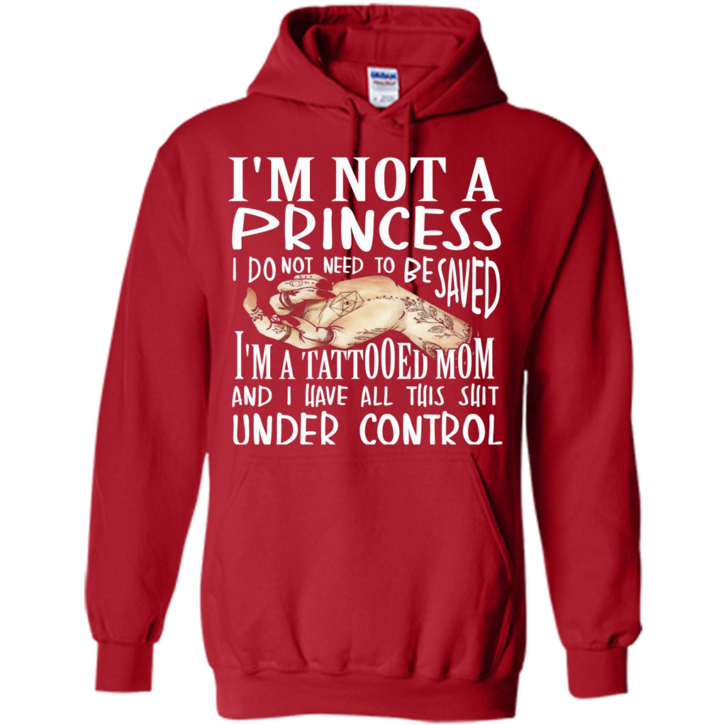 Mommy T-shirt I'm Not A Princess I Do Not Need To Be Saved T-shirt